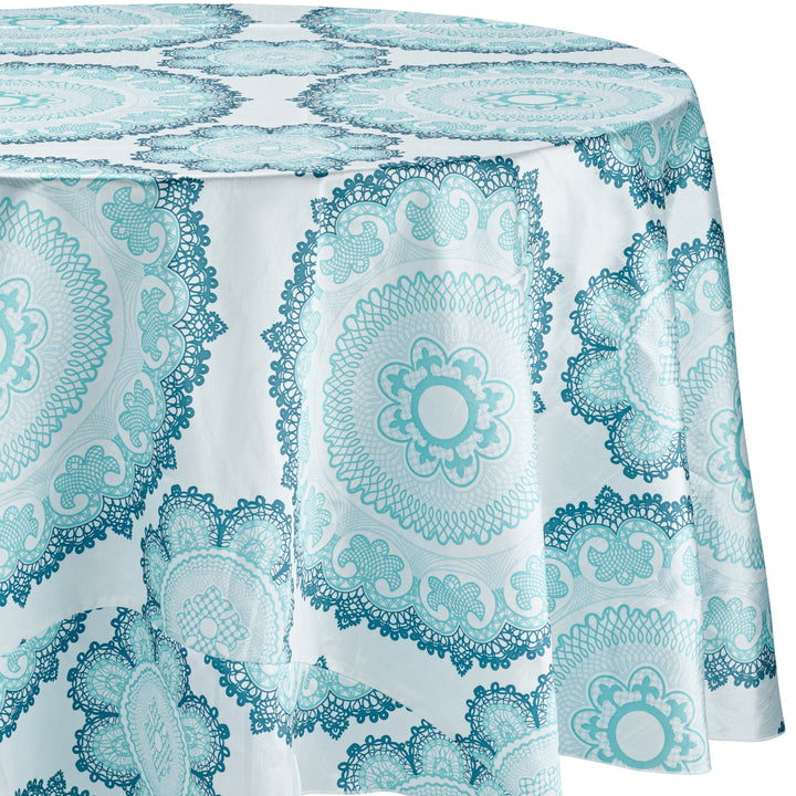 Teal kaleidoscope